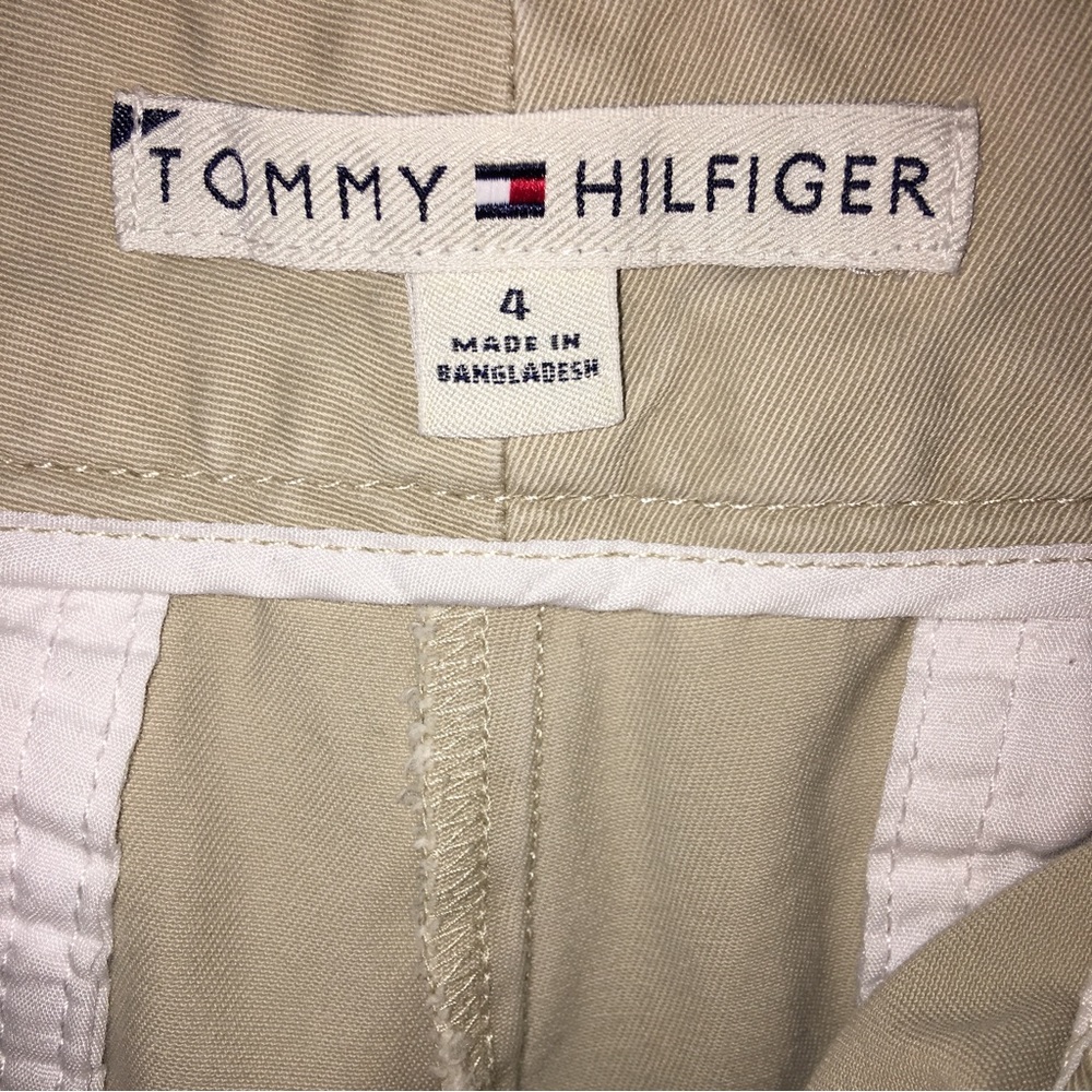 Tommy Hilfiger shorts khaki 100% cotton - Picture 4 of 7